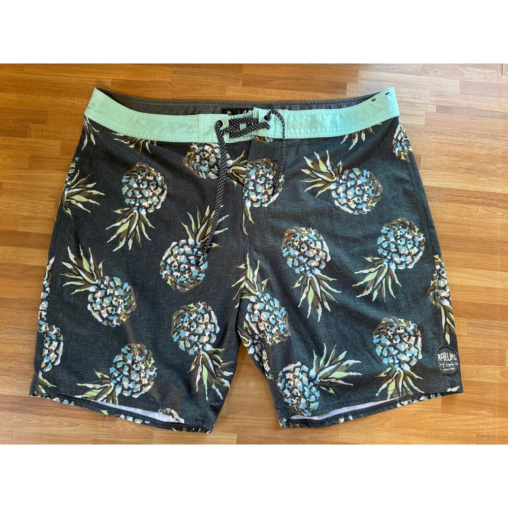 Rip Curl Mirage Caicos Pineapple Boardshorts Men's Size 40